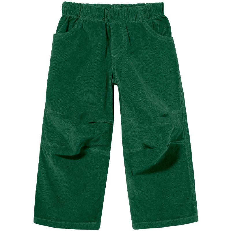 City Threads USA-Made Boys Soft Stretch Cord Pants With Knee Articulation - Matching Stitch, 1 of 4