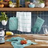 KitchenAid Onion Quilt Kitchen Towel, Oven Mitt & Potholder 4-Pack Set - 2 of 3