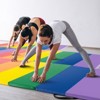 Infans Tri-Folding Gymnastics Mat 6' x 4' Tumbling Mat for Kids with Carrying Handles - 3 of 4