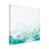 Trademark Fine Art - June Erica Vess  Turquoise Surf II Canvas Art - 4 of 4