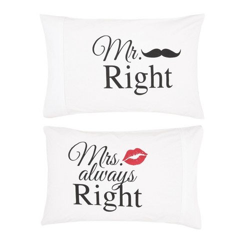 Mr and 2025 mrs pillows target