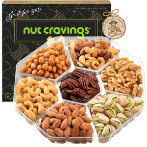 Nuts Gift Basket in Brown Box - 1 of 4
