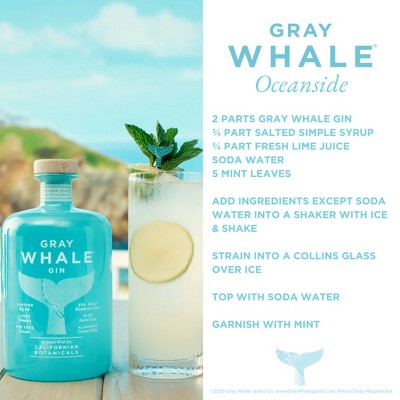 Gray Whale Gin - 750ml Bottle