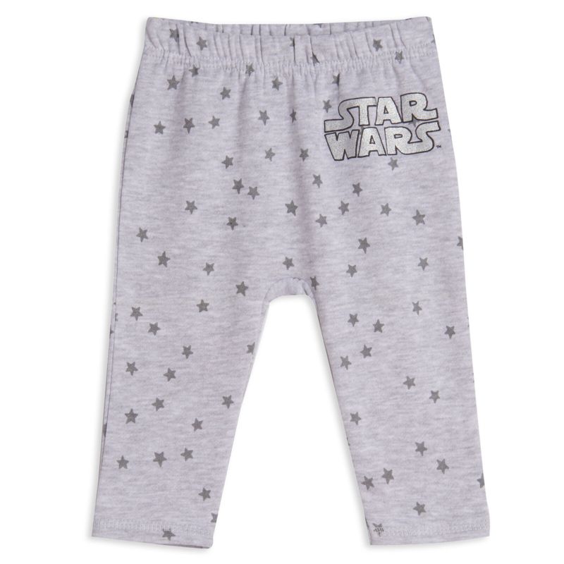 Star Wars Mandalorian Baby Yoda 3 Piece Set: Hoodie Bodysuit Pants, 4 of 8
