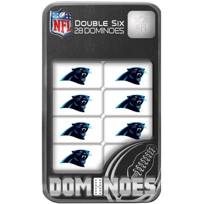 MasterPieces NFL Carolina Panthers Double-Six Dominoes