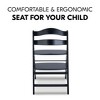 hauck Alpha+ Grow Along Adjustable Wooden Highchair, Beechwood, Black Finish - 4 of 4