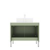 NicBex Bathroom Vanity with Sink ,Bathroom Sink Vanity with with Sink Hole Cover and Drain,30 inch Bathroom Sink Cabinet for Bathroom,Black/Green - 4 of 4