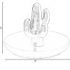 Uniquewise Jewelry Holder with Decorative Trinket Dish Organizer for Rings Earrings Bracelets and Necklaces - Ideal Gift for Christmas Birthdays - 3 of 4
