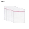 Unique Bargains Mesh Laundry Wash Bags with Zipper for Delicate Clothing 5 Pcs - 3 of 4