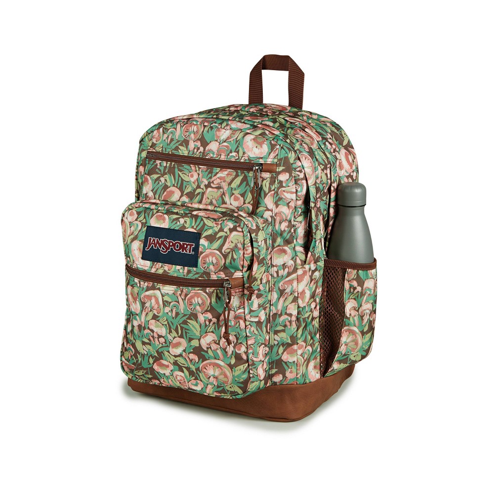 Photos - Backpack JanSport Cool Student 17.5"  - Painterly Mushroom 