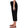 Alfred Dunner Womens Button Hem Denim Capri Pant - 4 of 4