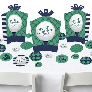 Big Dot of Happiness Par-Tee Time - Golf - Birthday or Retirement Party Decor and Confetti - Terrific Table Centerpiece Kit - Set of 30 - 1 of 4