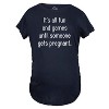 Maternity Fun and Games Pregnancy T Shirt Cute Novelty Tee - Crazy Dog Maternity T Shirt - 2 of 4