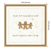 Amanti Art Christmas Cuties VII (Gingerbread) by Pela Studio Canvas Wall Art Print Framed 16 x 16-in. - 4 of 4