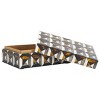 Ani Rectangle Decor Box (Set of 2) - RDC5006 - Ivory/Brown - Safavieh - 4 of 4