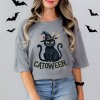 Simply Sage Market Catoween Cat Garment Dyed Tee - 2 of 4