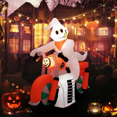 Costway 4 Ft Halloween Inflatable Ghost Outdoor & Indoor Halloween  Decoration : Target