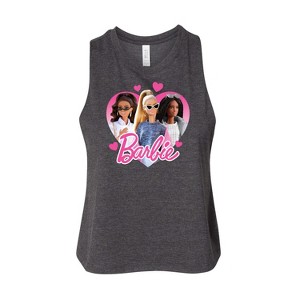 Women's - Barbie - Valentine's Day Graphic Racerback Tank - 1 of 2
