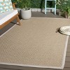 Napa Faux Sisal Plain Weave NFS105 UV Resistant, Stain Resistant, Soft Surface, Non-Shedding Indoor/Outdoor Rugs - Safavieh - 2 of 4