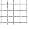vidaXL Crimped Garden Wire Fence Stainless Steel 39.4"x33.5" 0.8"x0.8"x0.1" - 2 of 3