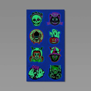 48ct Glow Tattoo Stickers Party Favors - Hyde and EEK! Boutique™ - 1 of 3