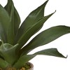 Nearly Natural 14" x 9" Artificial Agave Succulent in Decorative Planter : Indoor Faux Flora Decor - image 2 of 3