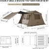 Naturehike Village 4/8 Person Camping Family Tent-60S Easy Instant Setup,4 Season,Blackout tent,UPF 12500+,Waterproof 3000mm,Large Waterproof Shelter - 3 of 4