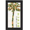 HomeRoots Beach Take Me There Black Framed Print Wall Art - 4 of 4