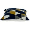 Parkland Collection,Tringo Contemporary Multicolor Pillow Cover With Poly Insert - 3 of 4