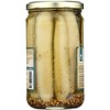 Yee-Haw Pickle Co. Giddy Up Garlic Dills Pickle Spears - Case of 6/24 oz - 3 of 4
