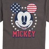 Men's - Disney - Mickey Mouse Ears USA Flag With Stars Short Sleeve Graphic T-Shirt - 2 of 4