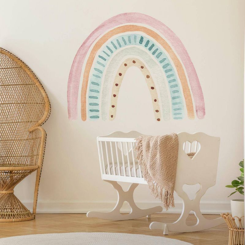 Rainbow Peel and Stick Giant Wall Decal - RoomMates, 3 of 6
