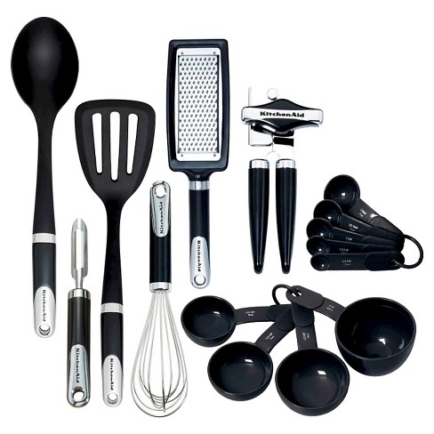 KitchenAid Tools And Gadgets 15pc In Set Black Target KitchenAid Tools And Gadgets 15pc In Set Black Target