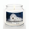 Courtside Market Christmas Night Sugar Plum 12.8oz Soy Wax Candle Glass Jar with Brushed Silver Metal Lid - 2 of 3