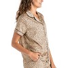 Hello Mello Womens Beauty Sleep Satin Pajama Top - 2 of 4
