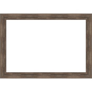 Amanti Art Hardwood Chocolate Framed Dry Erase Magnetic Board - 1 of 4