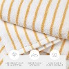 Cabana Stripe 100% Cotton Pool and Beach Towels - Pack of 2 or 4 - Oversized, Absorbent, Quick-Dry Towels - Becky Cameron - 4 of 4
