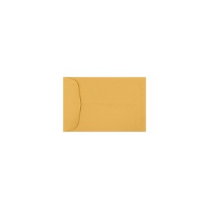 LUX 4 5/8 x 6 3/4 Open End Envelopes 500/Pack 24lb. Brown Kraft (7955-500) - 1 of 1