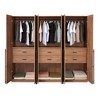 Manhattan Comfort Set of 3 Lee 2 Door Wardrobe Closets - 4 of 4