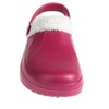 FOAMWALK Women's Comfortable Furry Solid and Bubble Heel Platform Clogs with Faux Fur Lining - Fur Lined Clogs for Women - 4 of 4