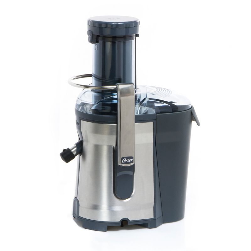 Oster 1000W Dual Speed Self Cleaning 5 Cup XL Capacity Professional Juicer/Juice Extractor Appliance with Extra Wide Chute, Stainless Steel, 4 of 8