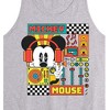 Men's - Disney - Mickey Mouse Rhythm Waves Graphic Tank Top - 2 of 2