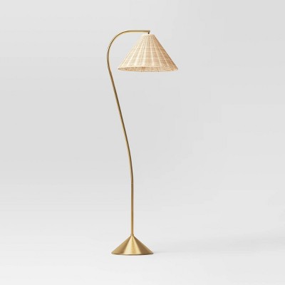 Target paper floor deals lamp