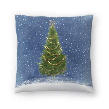 December Day by Pi Holiday Collection - Minimalist Throw Pillow