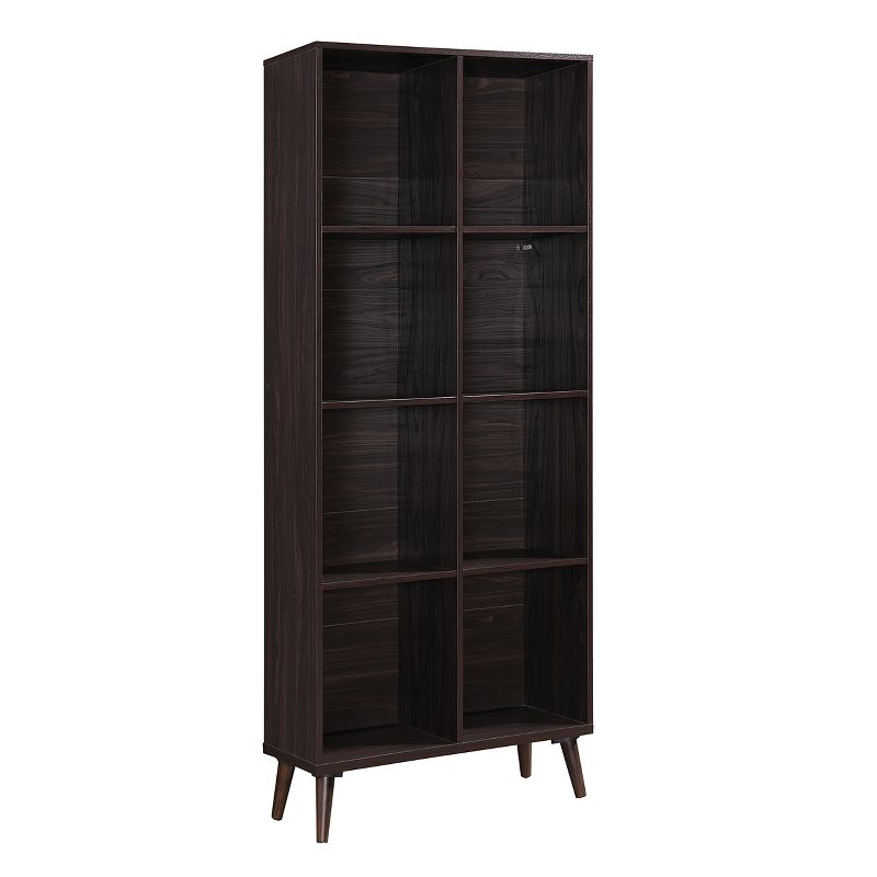 77.32" Elouera Mid Century Bookcase Walnut - Christopher Knight Home, 1 of 6