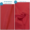 2 Pack Brushed Microfiber Super Soft Euro Pillow Shams, 26x26 Inches - NTBAY - 4 of 4