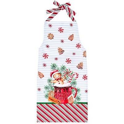 The Lakeside Collection Gingerbread Cheer Kitchen Collection - Kitchen Apron