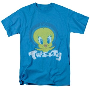 Looney Tunes Tweety Swirl Adult T-Shirt - 1 of 4