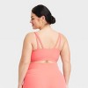 Women's Everyday Soft Light Support Strappy Sports Bra - All In Motion™ - 2 of 3