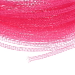 Unique Bargains Elastic Fabric Durable Mesh Tubing Multipurpose Use Waterproof Mesh Tube Ribbon 1 Pc - 1 of 4